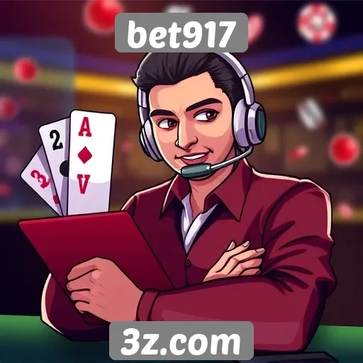 Recursos de suporte ao cliente disponíveis no Bet917